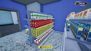 New stuff and quitters Grocery Store Simulator Pt 5 [upl. by Enidualc]