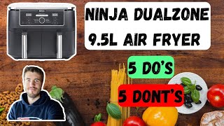 Ninja Foodi MAX Dual Zone Air Fryer AF400UK UK Review 5 Dos and 5 Donts [upl. by Akima748]