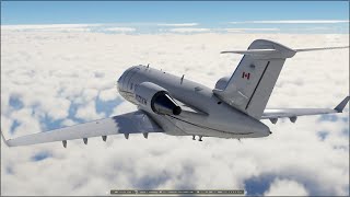 XPLANE 12  KingAir C90B EVO  BLHLGB  VATSIM [upl. by Jobe]