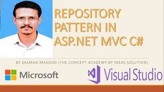 Entity framework Basic Repository pattern aspnet mvc C In Hindi Urdu  mvc Advance Topic C [upl. by Enimzaj295]