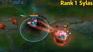 Rank 1 Sylas Best Sylas CN is DOMINATING KR Master [upl. by Drucie]