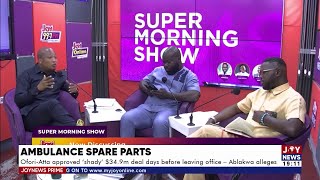 Joy News Prime 22724  OforiAtta approved Shady 349m deal days before leaving office [upl. by Kcerred]