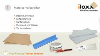 Verpackungstipps  Sperrgut sicher verpacken [upl. by Eilyw]