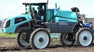 Berthoud Raptor Self Propelled Sprayer  DEUTZ Engine 6  Test Demonstration NIK Bulgaria [upl. by Atinehs]