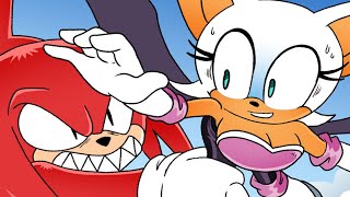 Rouges Mistake  Sonic Comic Dub  Knuxouge [upl. by Aititel]