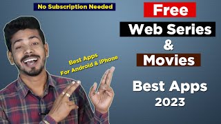 Best Apps to Watch Movies amp Web Series for Free in 2023  Free OTT Apps for iPhone amp Android [upl. by Alek]