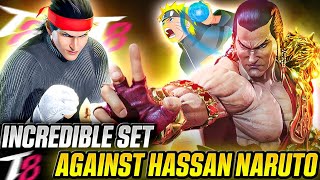 Tekken 8 Hassan NarutoFeng vs BurhanSteve FT 5 Hype Set [upl. by Phippen]