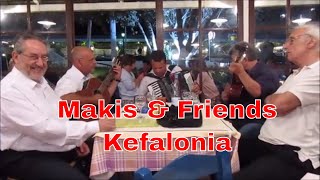 Makis amp friends at Syrtaki Taverna Lassi Kefalonia Greece [upl. by Perni]