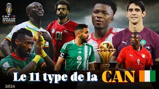 CAN 2024 Côte divoire  Les 11 meilleurs joueurs de la CAN [upl. by Ogg80]