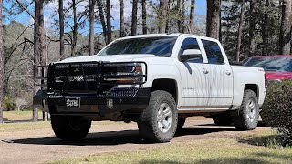 20142019 ChevyGMC RanchHand front bumper install REVIEW [upl. by Dlorag]