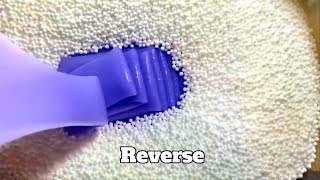 REVERSE FLOAM SLIME MAKING 1  Most Satisfying Slime ASMR Video Compilation [upl. by Rebane]