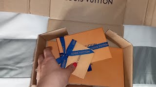 Unboxing LOUIS VUITTON 🎀 portemonnaie ROSALIE Contenance et Avis [upl. by Nileak]