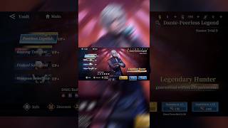 PEERLESS Legend banner summons  Devil May Cry Peak of Combat  dmc dante gacha [upl. by Abagail]