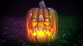 Carving a Pumpkin Out of a Foam Cooler [upl. by Eekcaj]