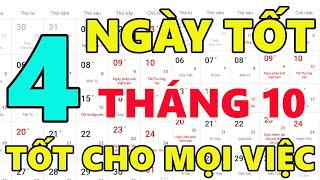 Xem NGÀY TỐT tháng 10 âm lịch TỐT CHO MỌI VIỆC ĐỘNG THỔ KHAI TRƯƠNG NHẬP TRẠCH [upl. by Cunningham]