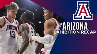 Takeaways From Arizonas Exhibition Game Vs Eastern New Mexico [upl. by Nowahs]