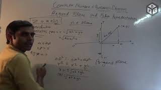 Argand Plane and Polar Representation of Complex Number Hindi  Class 11 Mathematics CBSENCERT [upl. by Anselmo]