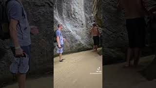 Hiking through The Caves on the island of Virgin Gorda British Virgin Islands [upl. by Hamer]