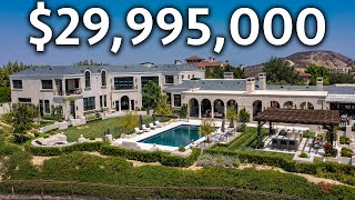 Inside an NFL Superstars 29995000 Calabasas Mega Mansion With Breathtaking Views [upl. by Carlotta269]