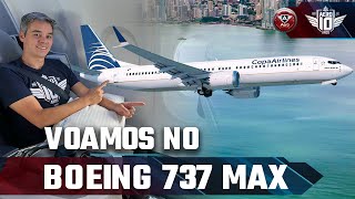 É SEGURO VOAR no BOEING 737 MAX  Conheça a classe EXECUTIVA DA COPA AIRLINES [upl. by Demetra]