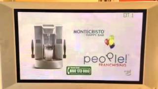 People presenta Montecristo Happy Bar su Canale 5 prima delloroscopo [upl. by Htez]