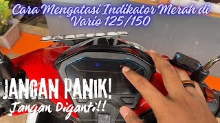 Cara Mengatasi Indikator Aki Merah di Motor Vario 125150 cc [upl. by Slavin]