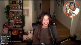 KSI REACTS TO VALKYRAE TALKING ABOUT HIM [upl. by Marylin891]