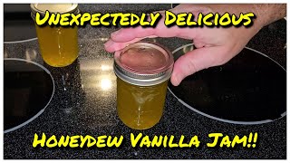 How to make Honeydew Vanilla Jam howto cooking jelly [upl. by Emor345]