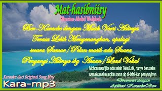 Mathasibnish Sherine Abdelwahab Karamp3 Karaoke dari Mp3 lovememories karaokemp3 [upl. by Allisurd]