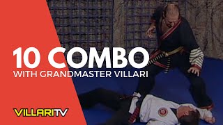 10 Combination  Shaolin Kempo Karate  Grandmaster Villari [upl. by Northrup]