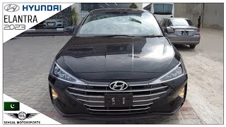 Hyundai Elantra GLS 2023 Detailed Review by Sehgal Motorsports [upl. by Isdnil]