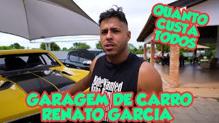 REAGINDO GARAGEM DE CARROS DO RENATO GARCIA QUANTO ELE TEM DE VALOR DE CARROS NA GARAGEM [upl. by Ennaira]