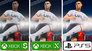 UFL PS5 vs Xbox Series X vs Xbox Series S Graphics Comparison [upl. by Armstrong]