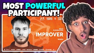 IMPROVER 🇷🇺  GRAND BEATBOX BATTLE 2023 WORLD LEAGUE  Solo Elimination  YOLOW Beatbox Reaction [upl. by Ahsemit]