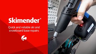 Skimender  Quick and reliable ski amp snowboard base repairs [upl. by Anikas]