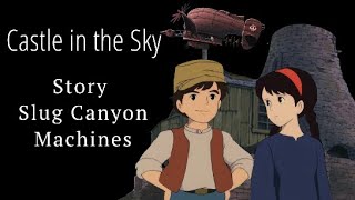 Castle in the Sky Rare Booklet Story Location and Machines [upl. by Kosel144]