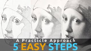 How To Draw Portraits ACCURATELY 5 Part Crash Course [upl. by Anerev359]