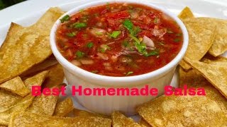 The Best Homemade Salsa Ever [upl. by Saile]