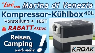 Wie gut ist die neue KROAK 40 Liter KompressorKühlbox TD40  Vorstellung  Test  RABATTAKTION 🚨 [upl. by Anitsrihc]