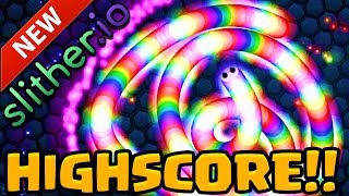 30000 NEW HIGHSCORE RECORD GAMEPLAY  SLITHERIO Gameplay Agario With Snakes [upl. by Barry]