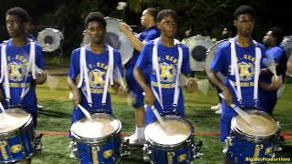 John F Kennedy Drum Section vs John Ehret Drum Section After Halftime Sideline Battle 2024 [upl. by Zachariah]