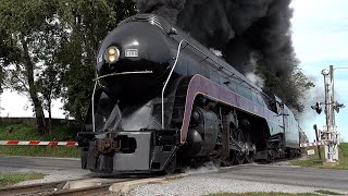 Norfolk and Western No 611 at the Strasburg Rail Road [upl. by Odlaner]