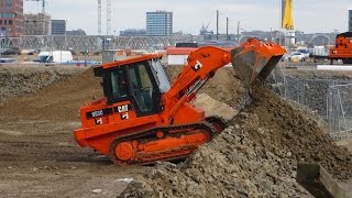 Soeren66  Bagger CATERPILLAR 324E und Laderaupe 953C [upl. by Ridglee354]