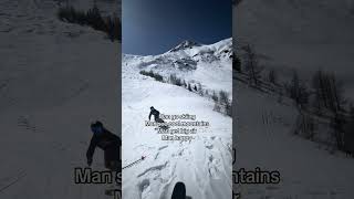 Skiing  happiness ski skiing snowboard snowboarding skitok fixsensnow fyp reels [upl. by Sokil416]