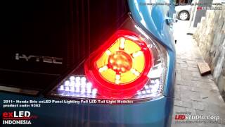 Honda Brio exLED Panel Lighting Full LED Tail Light Modules [upl. by Chute944]