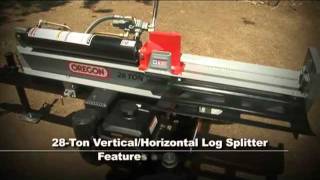 Oregon Log Splitters  22Ton and 28Ton models [upl. by Vedette]