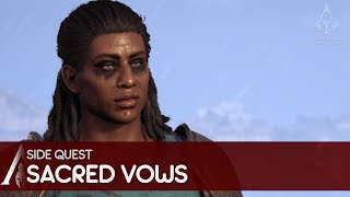 Assassins Creed Odyssey  Side Quest  Sacred Vows [upl. by Salita294]