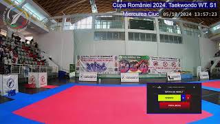 S1 Cupa Romaniei 2024 Taekwondo WT [upl. by Tnilf311]