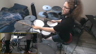 Lykathea Aflame  Shine of Consolation Drum Cover [upl. by Haleeuqa266]