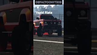 Removed Vapid Riata  GTA 5 Online [upl. by Aicat]